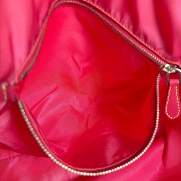 Prada Nylon Saffiano Logo Tote Bag - Picture 10 of 16